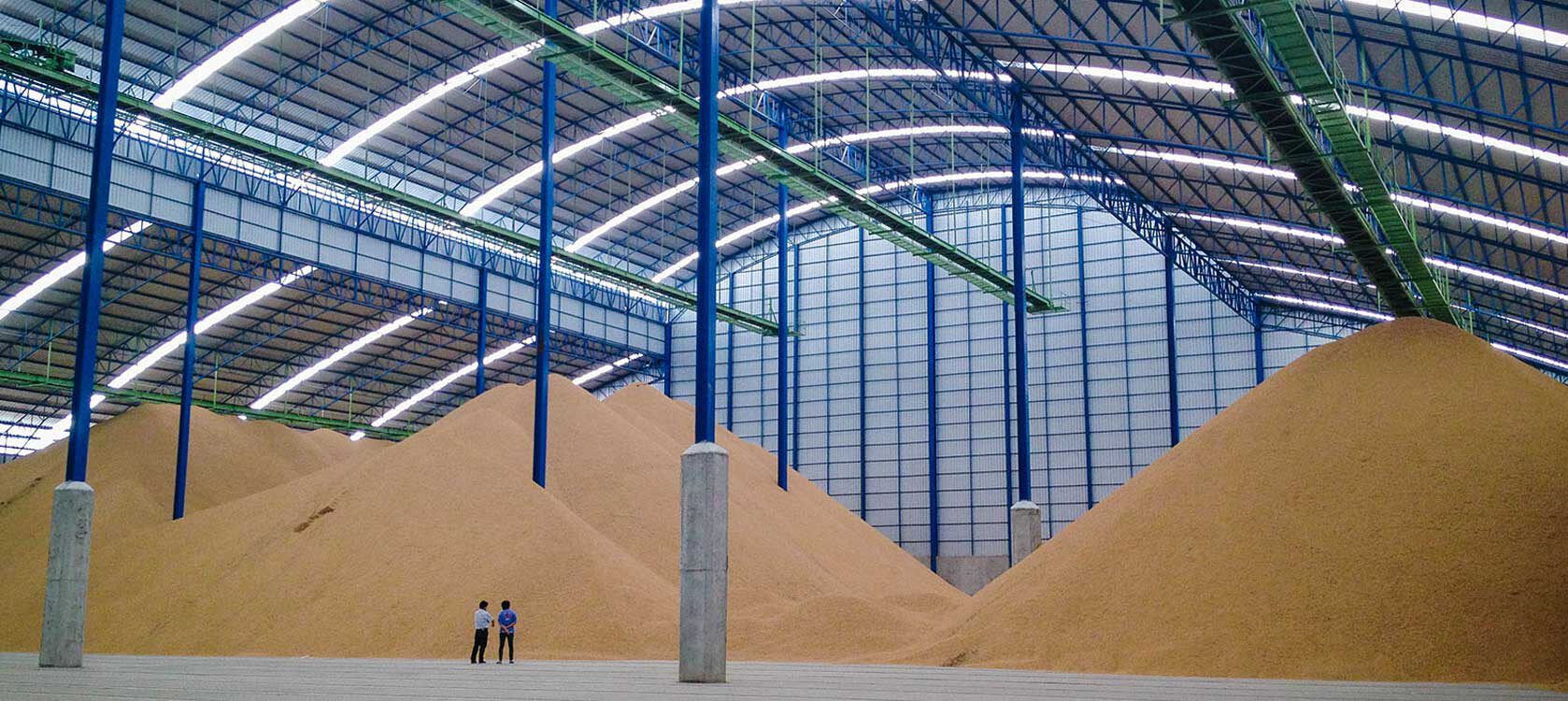 How to manage massive quantity of grain intake?